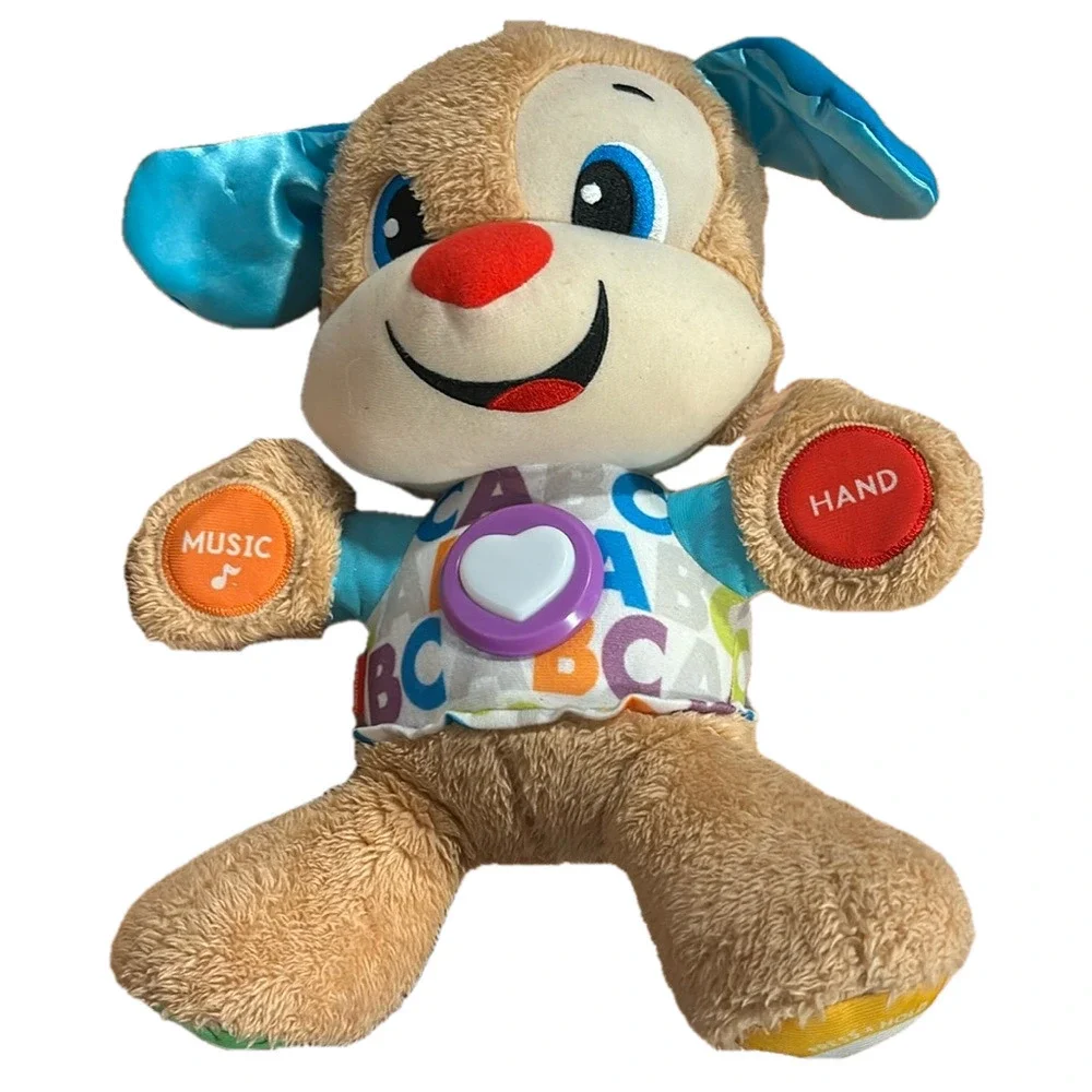 Fisher-Price Laugh & Learn Smart Stages Sis Puppy Plush Learning Toy